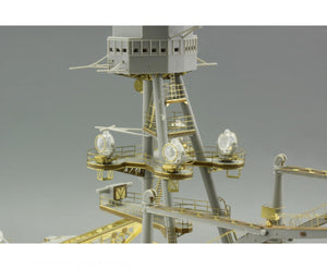 Eduard 53112 USS Arizona part 6 - superstructure TRUMPETER 1/200 – obrázek 8