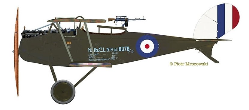 Mirage-Hobby 481403 HALBERSTADT CL.IV Polish-Soviet War / RAF Occupation Forces 1919 1/48 – Bild 4