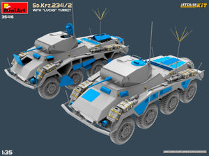 MiniArt 35416 Sd.Kfz.234/2 WITH LUCHS TURRET. INTERIOR KIT 1/35 – imagen 6