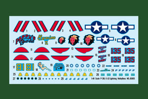 Hobby Boss 85805 P-38L-5-L0 Lightning 1/48 – image 3