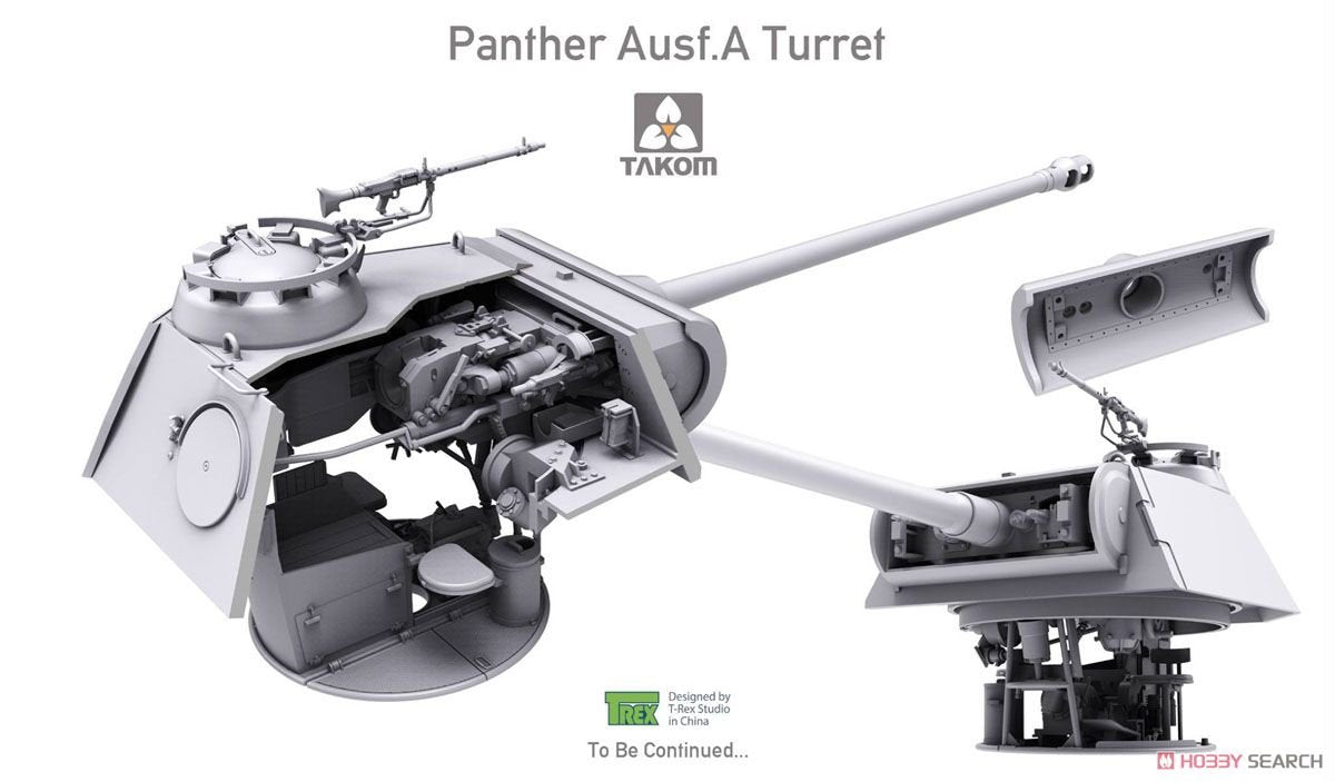 Takom 2099 Panther Ausf. A late production (full interior) 1/35 – image 2
