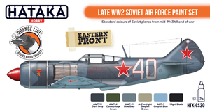 Hataka HTK-CS20 Late WW2 Soviet Air Force paint set 6x17ml – image 2