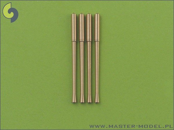 Master AM-48-021 Japanese Type 99 20mm Mark 2 gun barrels (4pcs) 1/48