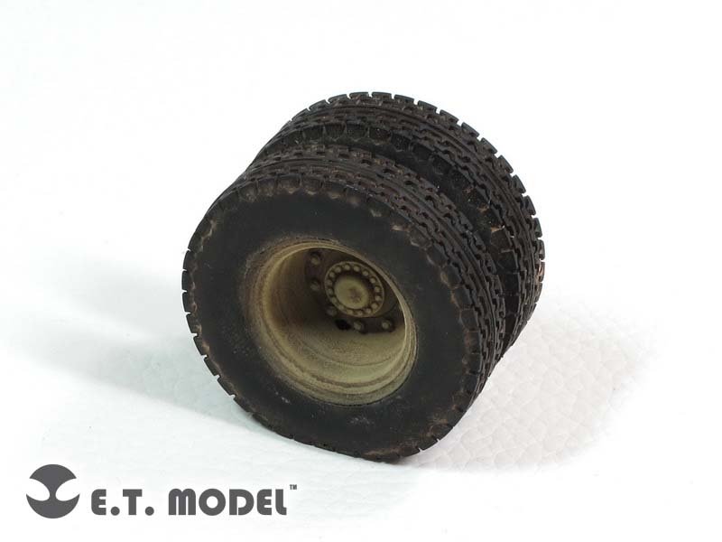 ET Model ER35-040 WWII German Heavy Truck L-4500 Weighted Road Wheels For ZVEZDA 3596/3647 1/35 – image 2