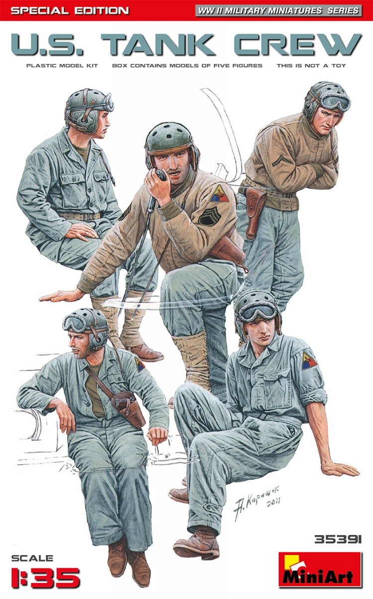 MiniArt 35391 US TANK CREW. SPECIAL EDITION 1/35