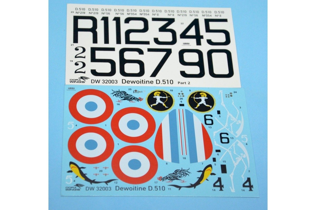 Dora Wings 32003 Dewoitine D.510 1/32 – image 5