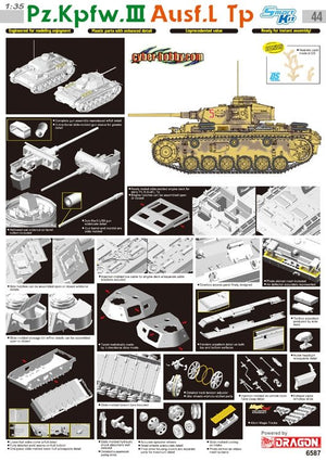 Cyber Hobby 6587 Pz.Kpfw. III Ausf. L TP (1/35)