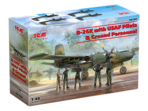ICM 48280 B-26K with USAF Pilots &amp;amp; Ground Personnel 1/48 – image 10