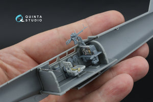 Quinta Studio QD+48574 Fairey Battle Mk.I 3D-Printed &amp;amp; colored Interior on decal paper (Trumpeter) (with 3D-printed resin parts) 1/48 – obrázek 15