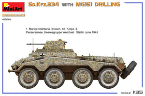 MiniArt 40014 Sd.Kfz.234 WITH MG151 DRILLING 1/35 – image 3
