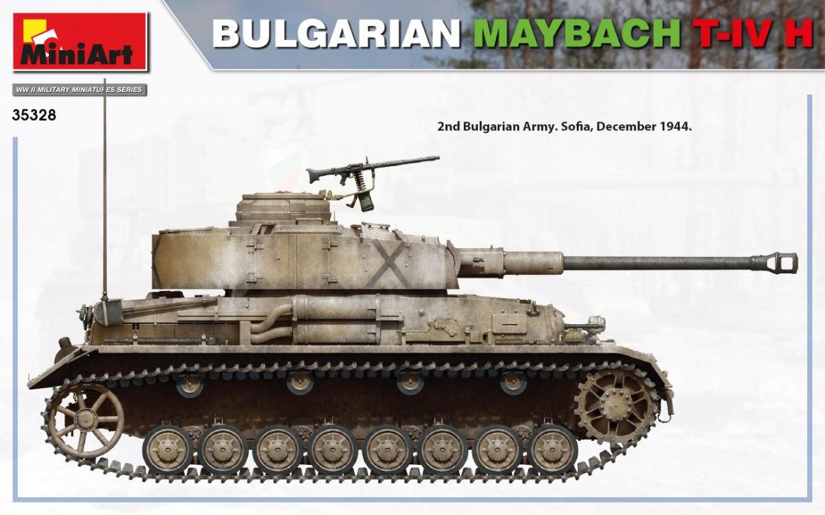 MiniArt 35328 BULGARIAN MAYBACH T-IV H 1/35 – obrázek 5