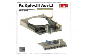 Rye Field Model 5072 Pz.Kpfw.III Ausf.J FULL INTERIOR 1/35 – immagine 8