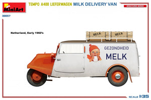 MiniArt 38057 TEMPO A400 LIEFERWAGEN. MILK DELIVERY VAN 1/35 – image 8