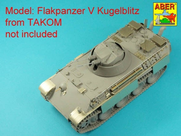 Aber 35L-342 Two German 3cm Flak 103 barrels for &amp;quot;Kugelblitz&amp;quot; tanks / Set of two 3cm Flak 103 barrels for German anti-aircraft tanks &amp;quot;Kugelblitz&amp;quot; 1/35 – imagen 7