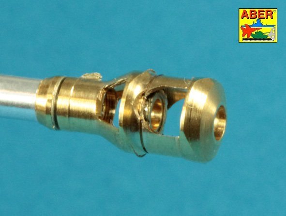 Canon allemand Aber 35L-046n de 75 mm pour Kwk 40 L/48 avec frein de bouche modèle ancien pour Pz.Kpfw. IV Ausf.G tardif - Ausf.H (1/35) – image 3
