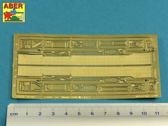Aber 48048 Fenders for Stug. III, Ausf. G Tamiya 1/48 – obrázek 3