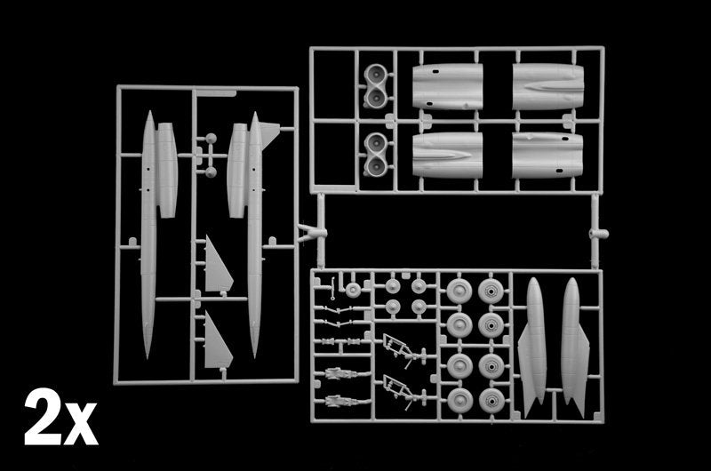 Italeri 1451 B-52G Stratofortress, version initiale avec missiles Hound Dog, échelle 1/72 – image 10
