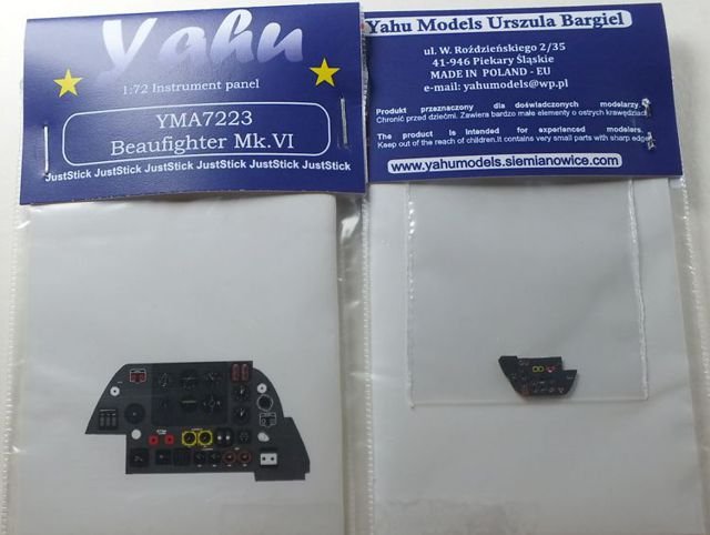 Yahu YMA7223 Beaufighter Mk.VI (Hasegawa / NOVO-Frog) 1/72