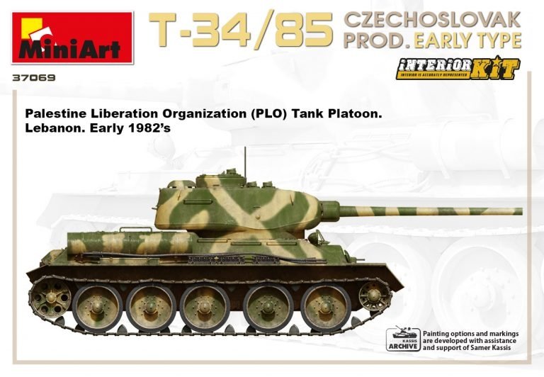 Miniart 37069 T-34/85 Czechoslovak Prod. Early Type 1/35 – obrázek 10