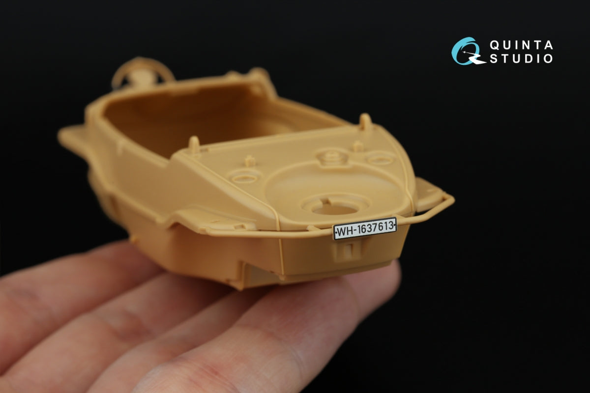 Quinta Studio QDS-35145 Schwimmwagen Type 166 3D-Printed &amp;amp; colored Interior on decal paper (Tamiya) (Small version) 1/35 – obrázek 8
