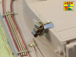 Aber R-34 Smoke Discharges for German Tanks like Tiger I, Panther A/D, Panzer IIIL, Panzer IVG, Luchs, Puma 1/35 – Bild 7