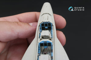 Quinta Studio QD48157 Yak-130 3D-Printed colored Interior on decal paper (for KittyHawk kit) 1/48 – Bild 9