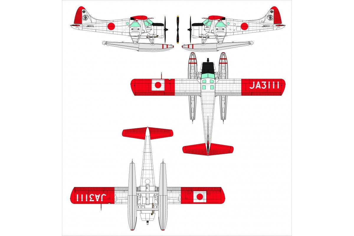 Dora Wings 48060 DHC-2 Beaver Floatplane 1/48 – Bild 4