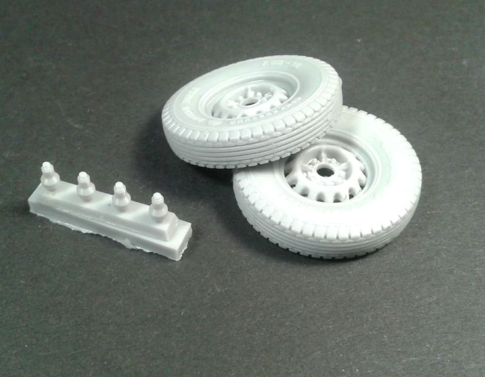 Panzer Art RE35-553 Road wheels for GAZ-67&amp;amp;BA-64 Jaroslavskij Szinnyj Zavod” 1/35 – imagen 2