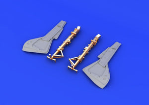 Eduard 632057 Fw 190 undercarriage legs BRONZE 1/32 Revell – image 3