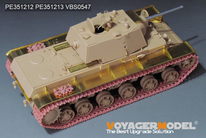 Voyager Model PE351212 WWII Russian KV-1 Mod.1942 Basic B ver include Gun Barrel (For RFM 5041) 1/35 – immagine 2