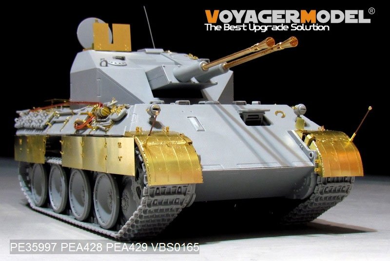 Voyager Model PE35997 WWII German FlaKPanzer V COELIAN Basic For TAKOM 2105 1/35 – obrázek 3