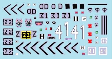 Star Decals 48-B1019 Challenger 2 - CR2. Op.Telic - Invasion and occupation of Iraq 2003-2011 1/48 – Bild 3