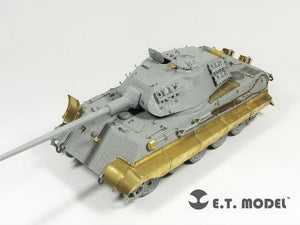 ET Model EA35-027 WWII German King Tiger/Jagdtiger Fender &amp;amp; Side Skirts For DRAGON Kit 1/35 – imagen 2