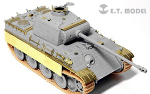 ET Model E72-009 WWII German Panther G For DRAGON Kit 1/72 – immagine 6