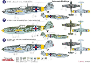 AZ Model AZ7662 Messerschmitt Bf.109E-4 Slovak Air Force 1/72 – Bild 2