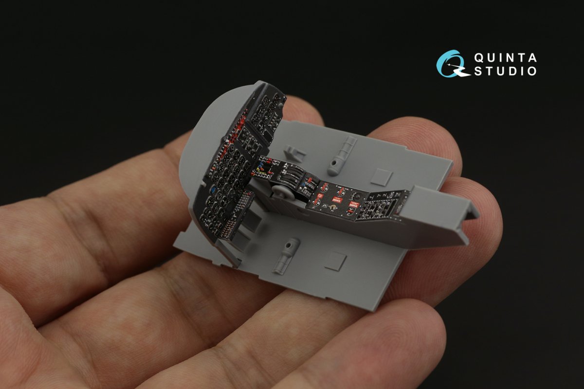 Quinta Studio QDS-48237 B-26K 3D-Printed &amp;amp; colored Interior on decal paper (ICM) (Small version) 1/48 – obrázek 5