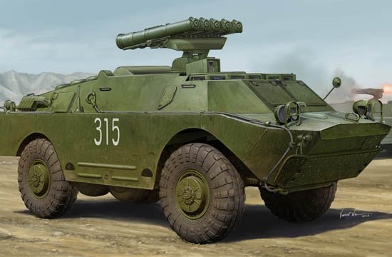 Trumpeter 05515 Maquette russe 9P148 BRDM-2 Spandrel (1/35)