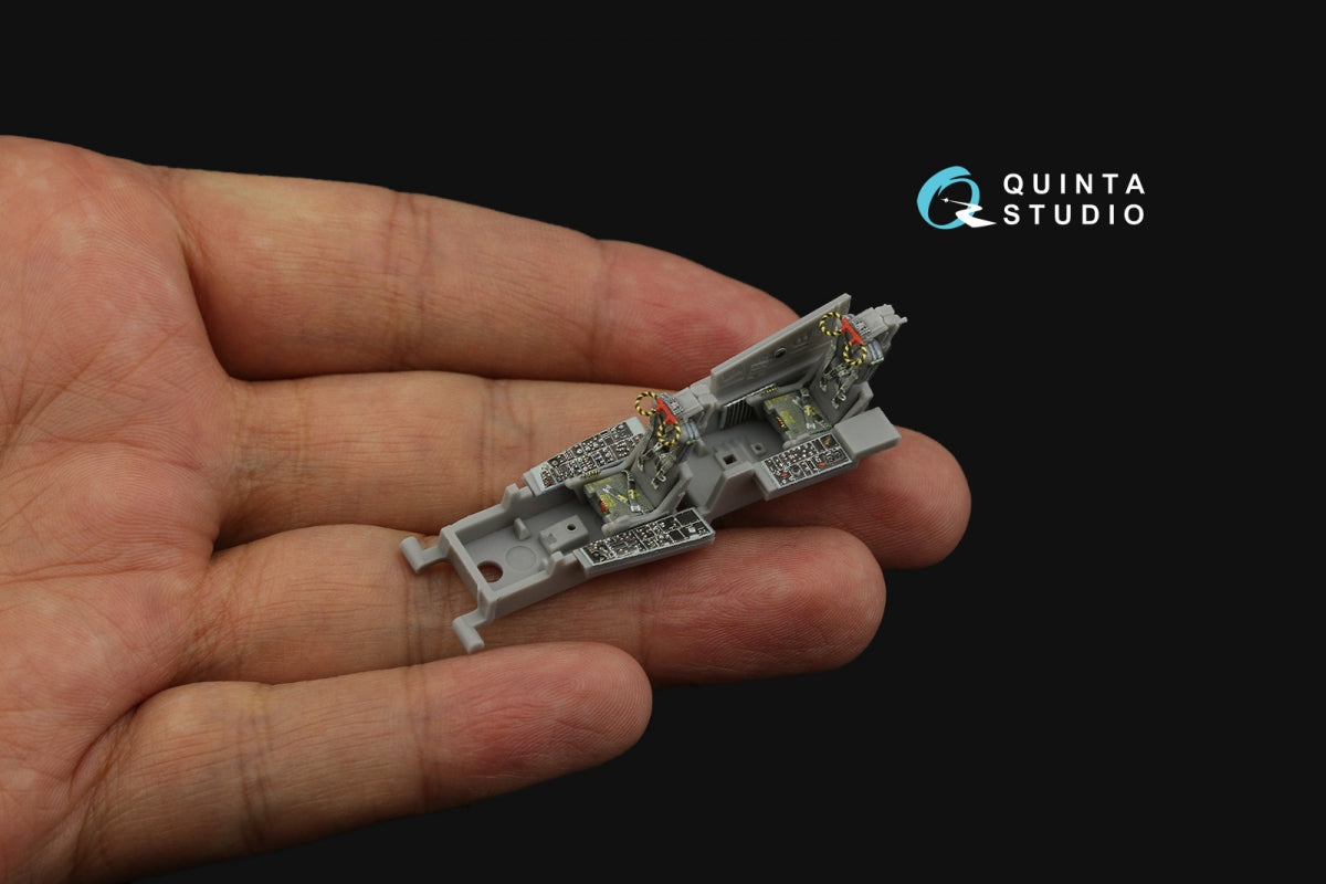 Quinta Studio QD72082 F-4J Early 3D-Printed &amp;amp; colored Interior on decal paper (Fine Molds) 1/72 – Bild 7