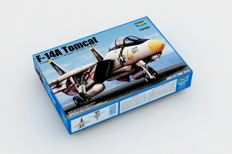 Trumpeter 03910 Grumman F-14A Tomcat 1/144 – image 2