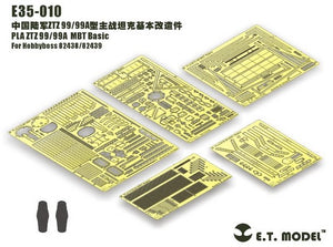 E.T Model E35-010+E35-011 PLA ZTZ 99/99A MBT Basic For Hobbyboss 82438/82439 &amp;amp; Side Skirts – zdjęcie 6