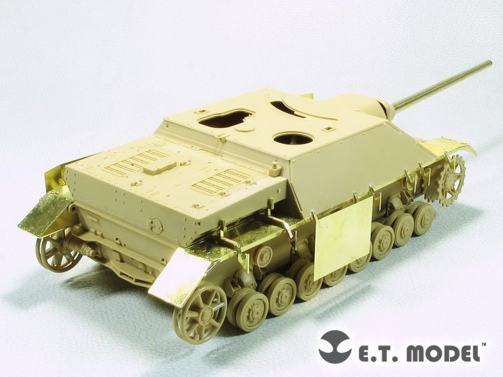 ET Model E35-292 WWII German Jagdpanzer IV L/70(V) For TAMIYA 35340 Schurzen – obrázek 3