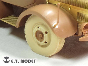 E.T. Model ER35-039 WWII German Heavy Halftrack L-4500 R MAULTIER Weighted Road Wheels For ZVEZDA 3603 1/35 – zdjęcie 2