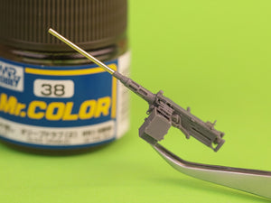 Master GM-35-069 Browning M2HB .50 cal (12.7mm) - machine gun with tank mount - early WWII period (D69820 cradle with D68375 small ammo box) 1/35 – obrázek 7