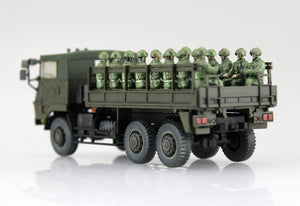 Aoshima 01209 JGSDF Type 73 Truck w/Figures 20pcs 1/72 – image 3