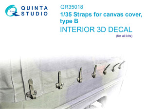 Quinta Studio QR35018 Straps for canopy cover, type B 1/35