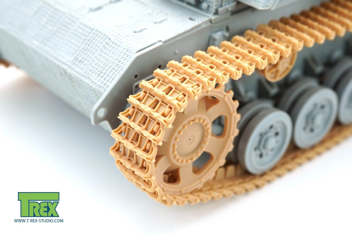 T-Rex Studio TR85027 Chenilles PzKpfw.III/IV Type 6b avec taquets 1/35 – image 2