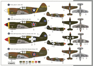 AZ Model AZ7410 Curtiss P-40E Over USA 1/72 – image 2