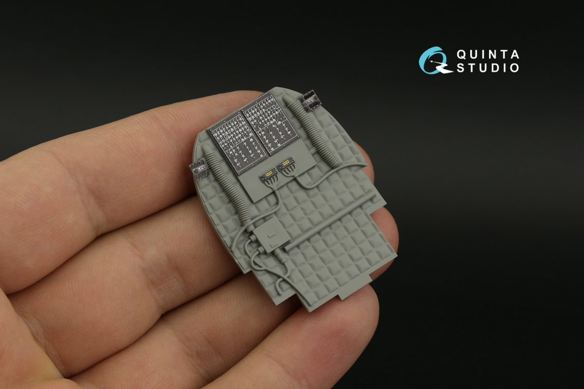 Quinta Studio QDS+35106 AH-64D 3D-Printed &amp;amp; colored Interior on decal paper (Takom) (Small version) (with 3D-printed resin parts) 1/35 – image 4