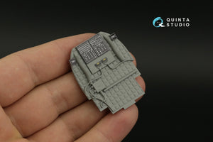 Quinta Studio QDS+35106 AH-64D 3D-Printed &amp;amp; colored Interior on decal paper (Takom) (Small version) (with 3D-printed resin parts) 1/35 – image 4