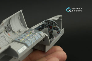 Quinta Studio QD32141 F-104G 3D-Printed &amp;amp; colored Interior on decal paper (Italeri) 1/32 – immagine 13